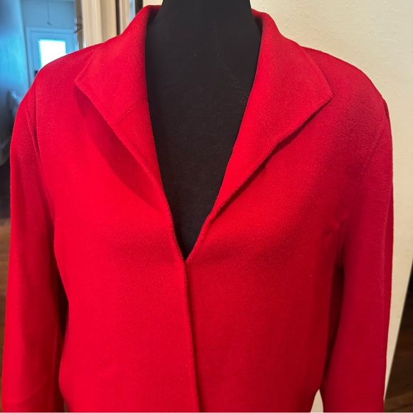 Valerie Stevens Red Jacket EUC Wool Angora and Cashmere Blend Vintage - Picture 10 of 10